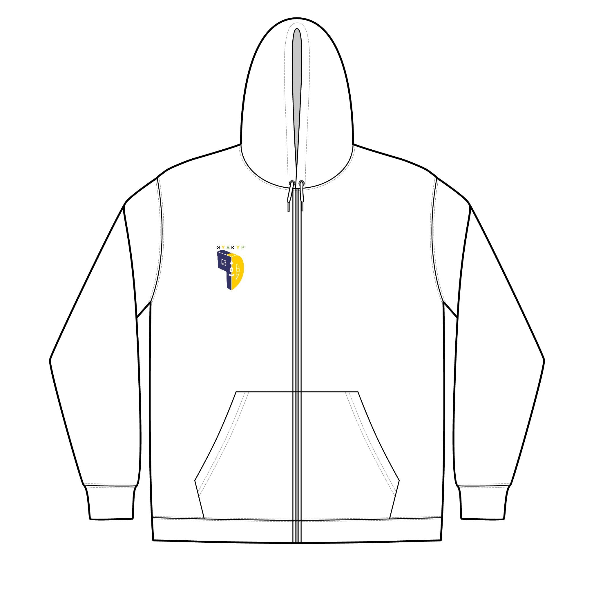 uPD Unisex Full-Zip Hooded Sweatshirt