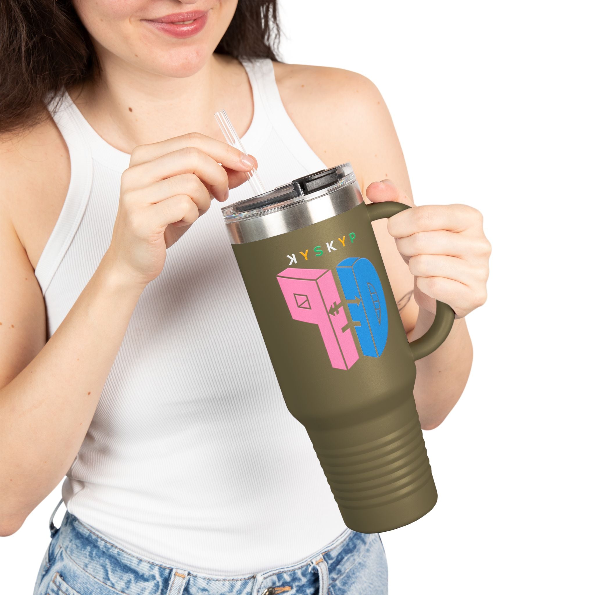 tPD Insulated Travel Mug, 40oz