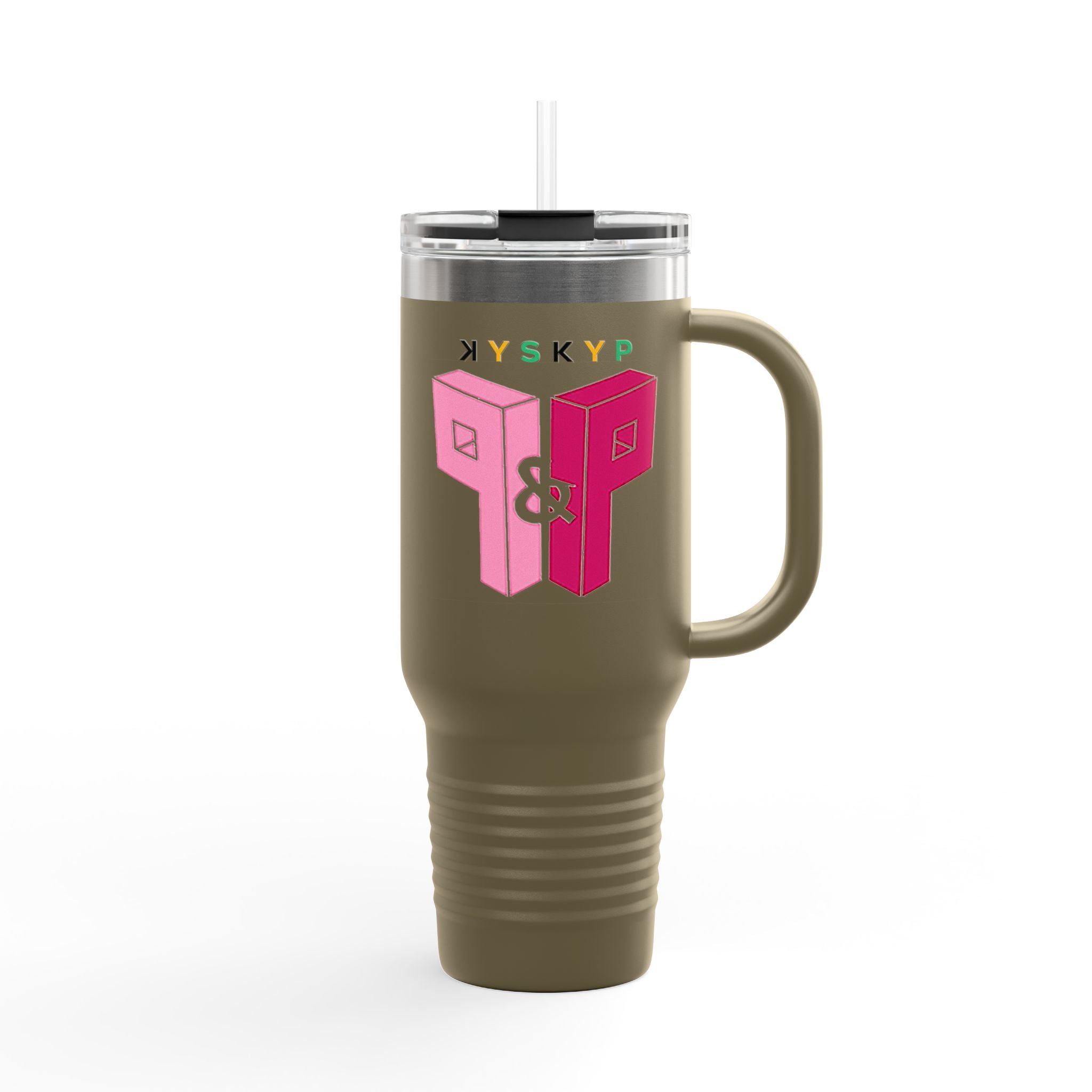 PnP Insulated Travel Mug, 40oz