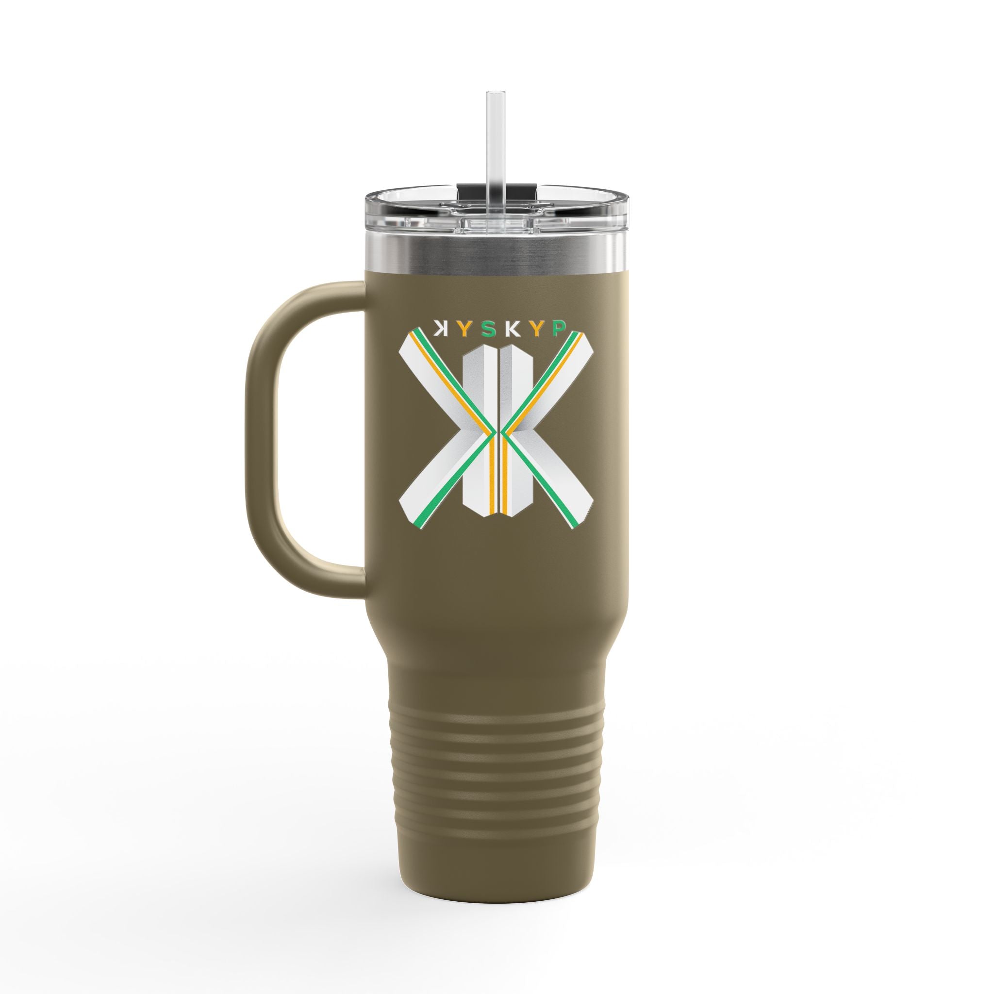KISKIP Insulated Travel Mug, 40oz