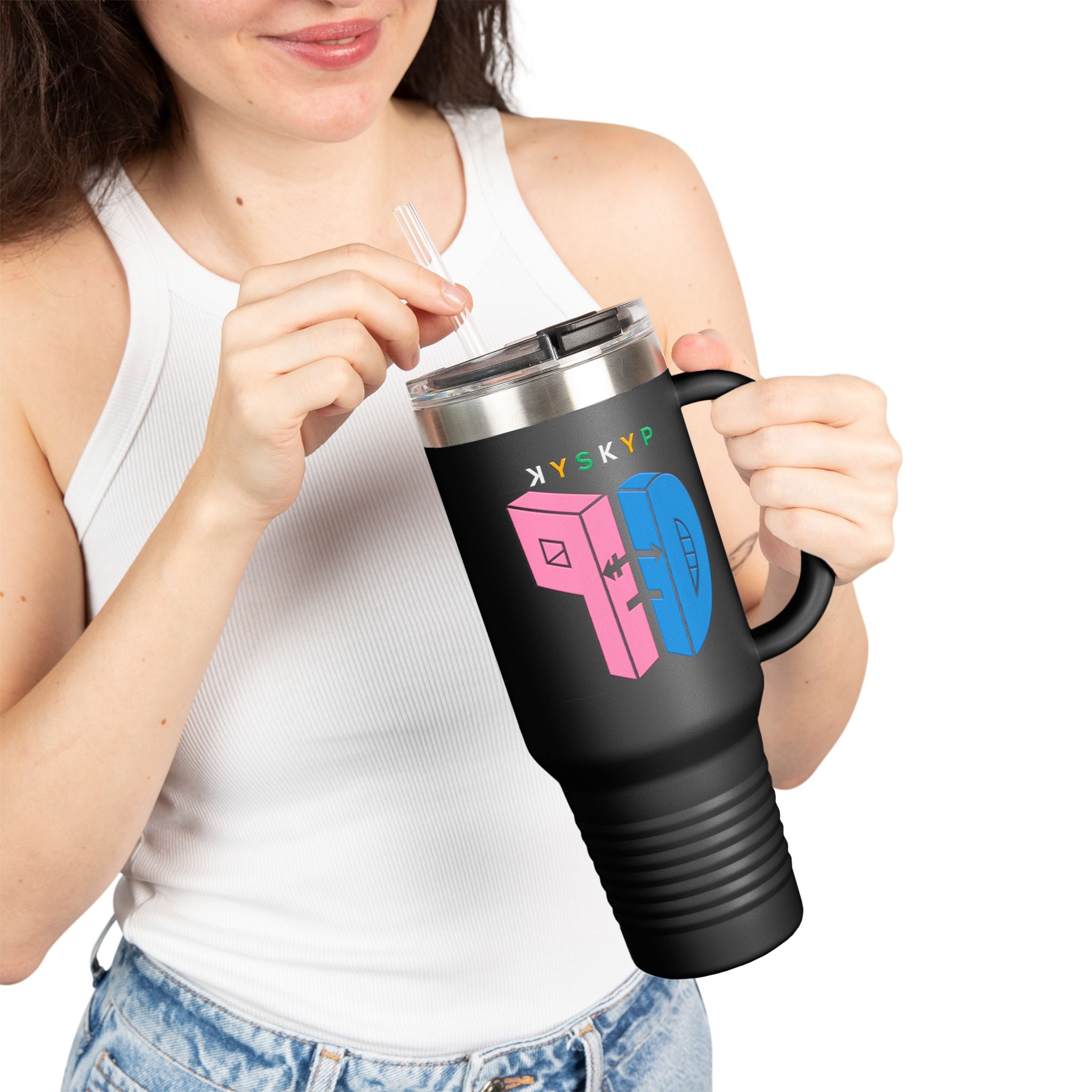 tPD Insulated Travel Mug, 40oz
