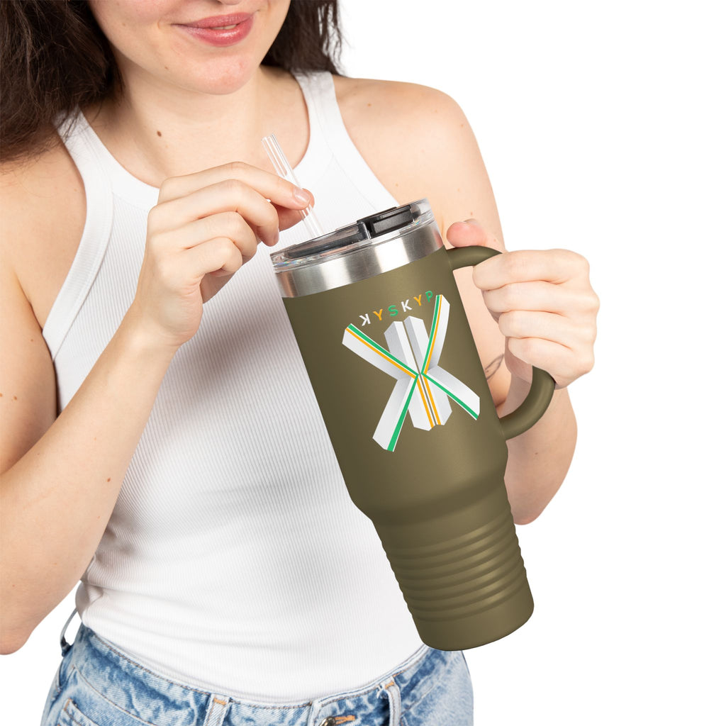 KISKIP Insulated Travel Mug, 40oz
