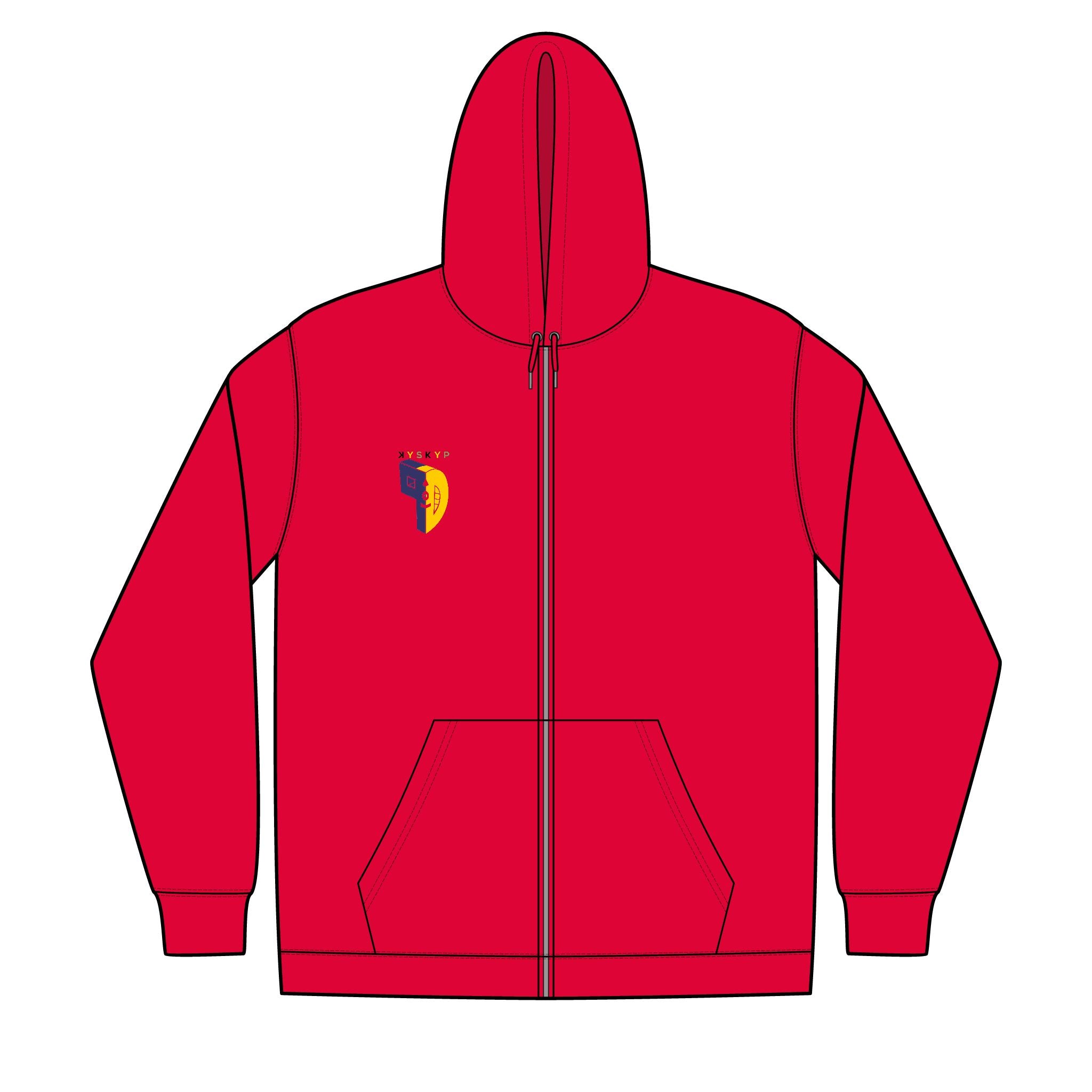 uPD Unisex Full-Zip Hooded Sweatshirt