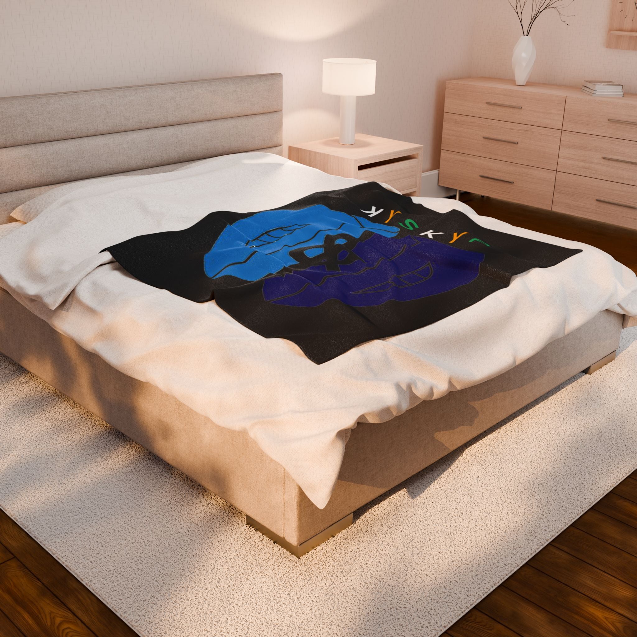 DnD Velveteen Plush Blanket