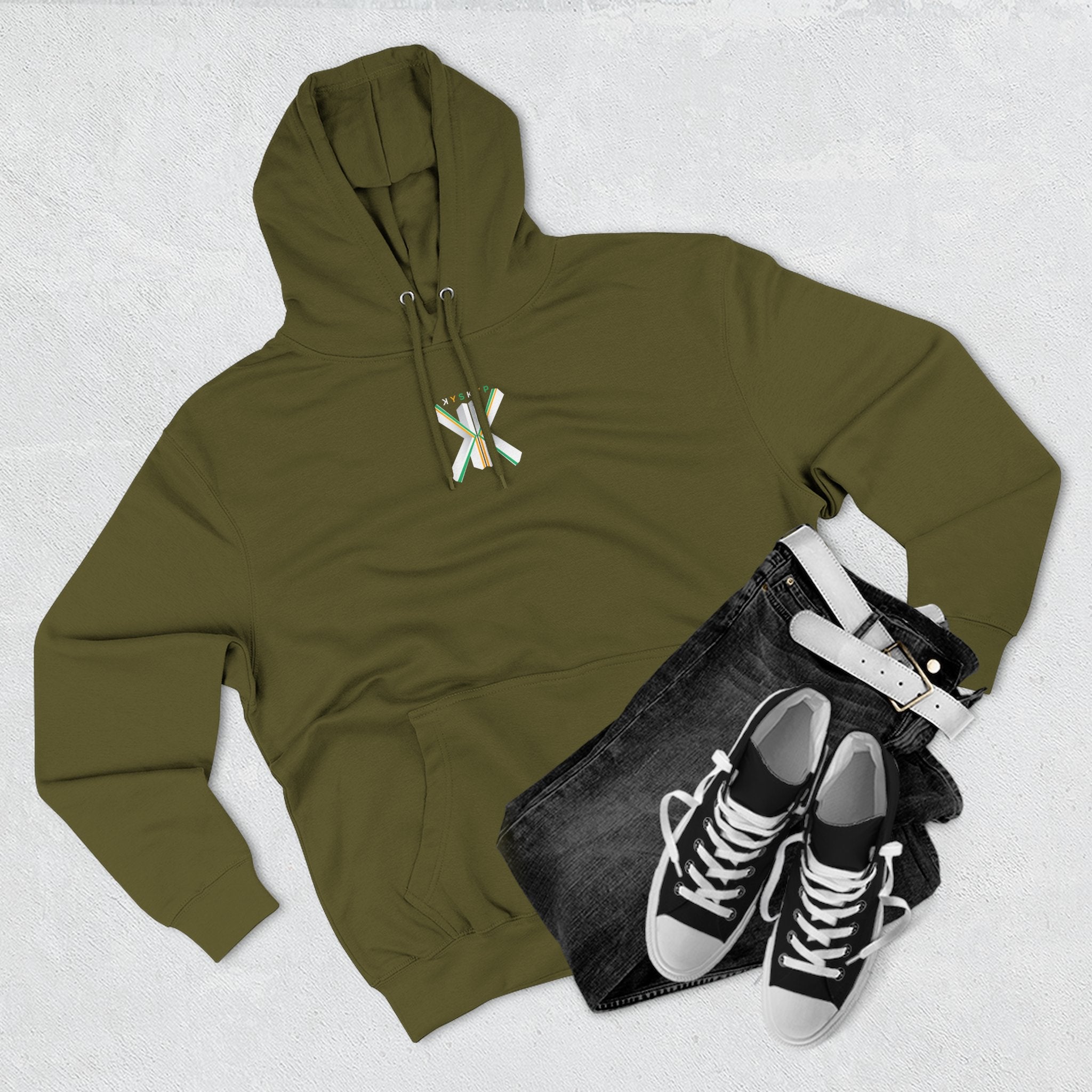 KISKIP Trendy Fleece Hoodie