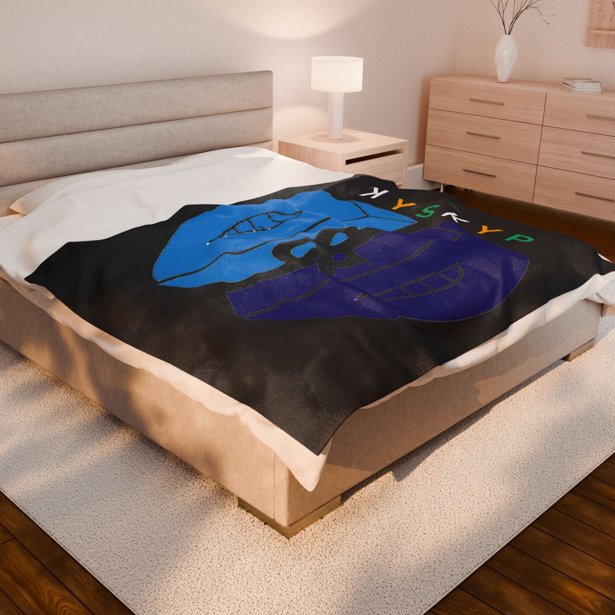DnD Velveteen Plush Blanket