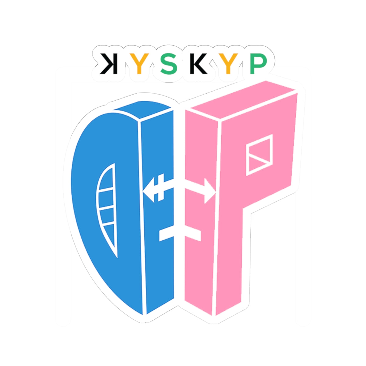 tDP Kiss-Cut Stickers