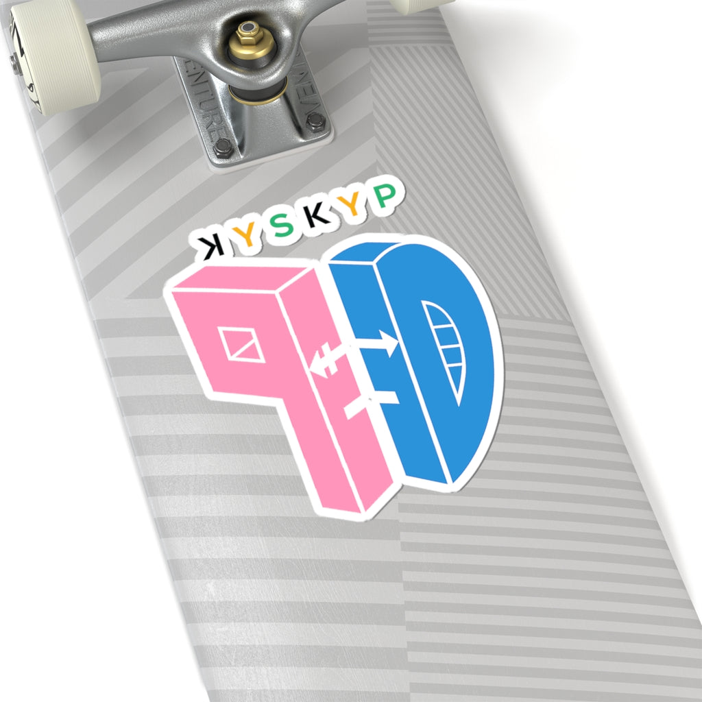tPD Kiss-Cut Stickers