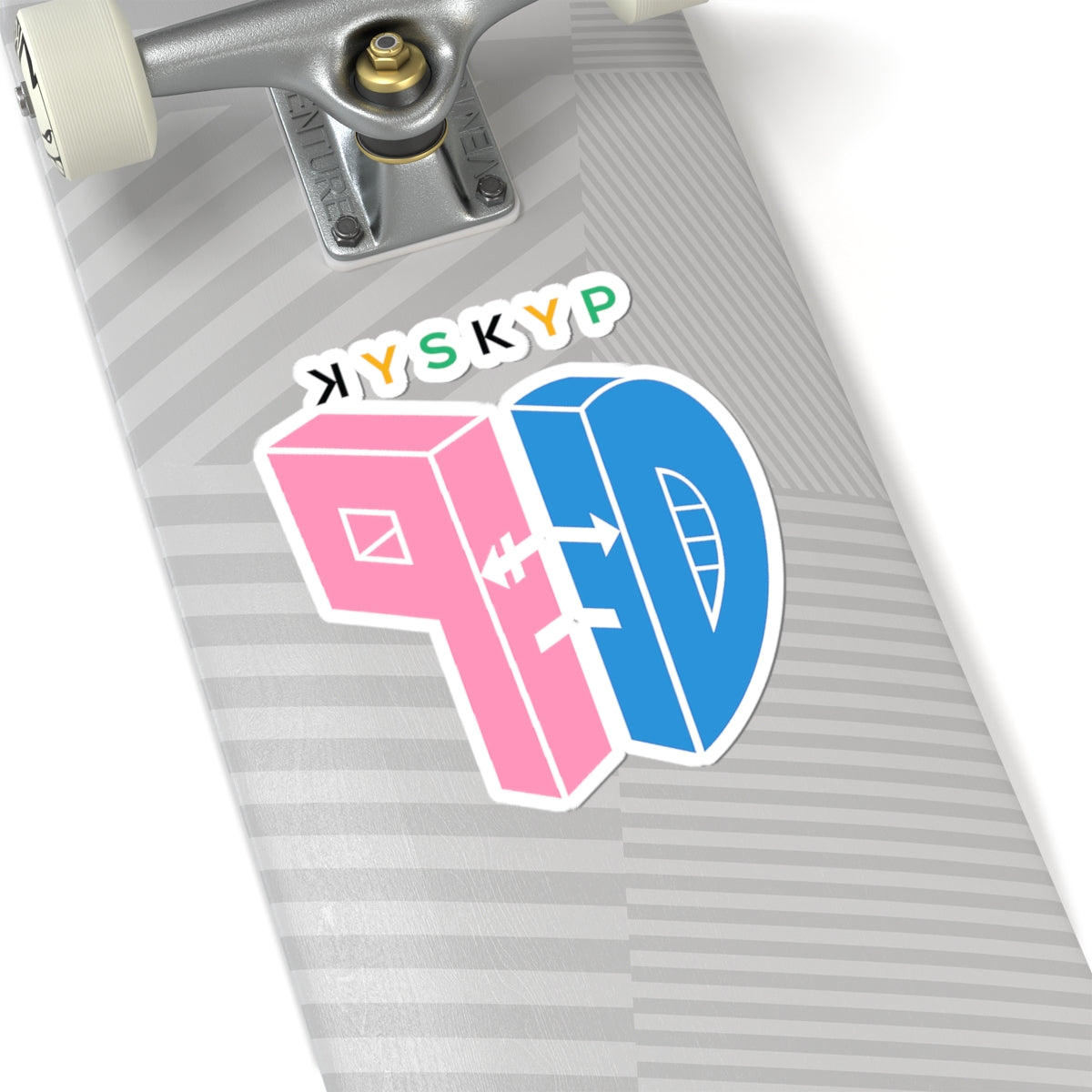 tPD Kiss-Cut Stickers