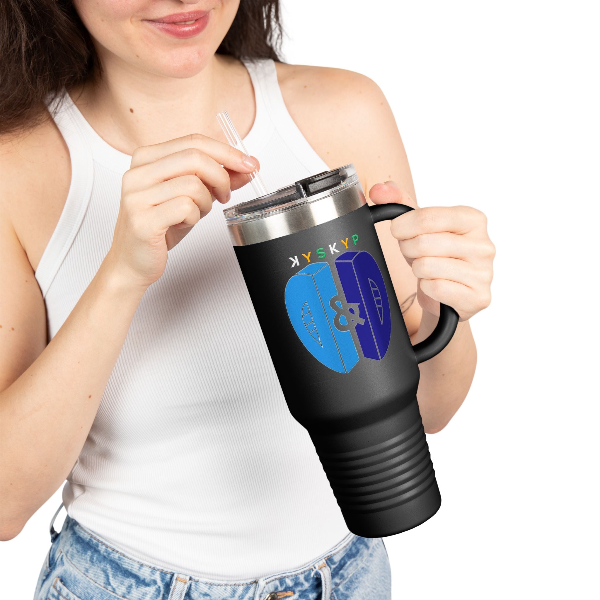 DnD Insulated Travel Mug, 40oz