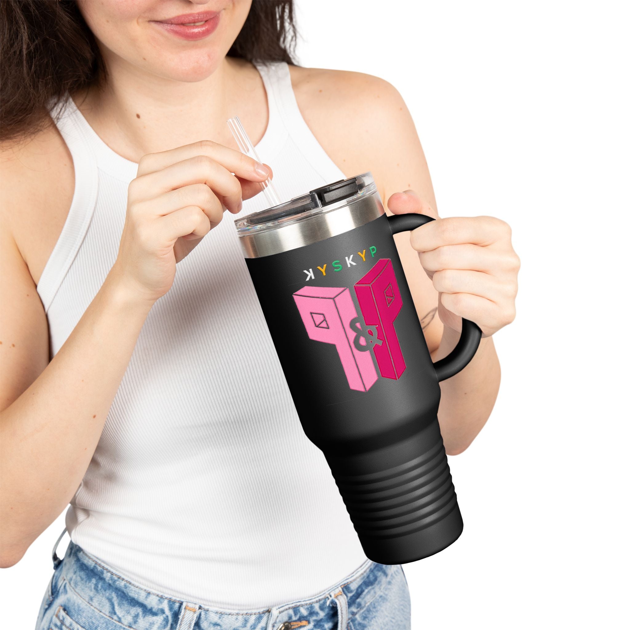 PnP Insulated Travel Mug, 40oz