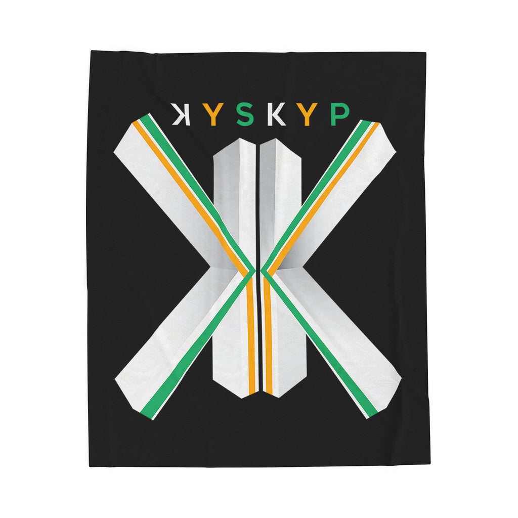 KISKIP Velveteen Plush Blanket