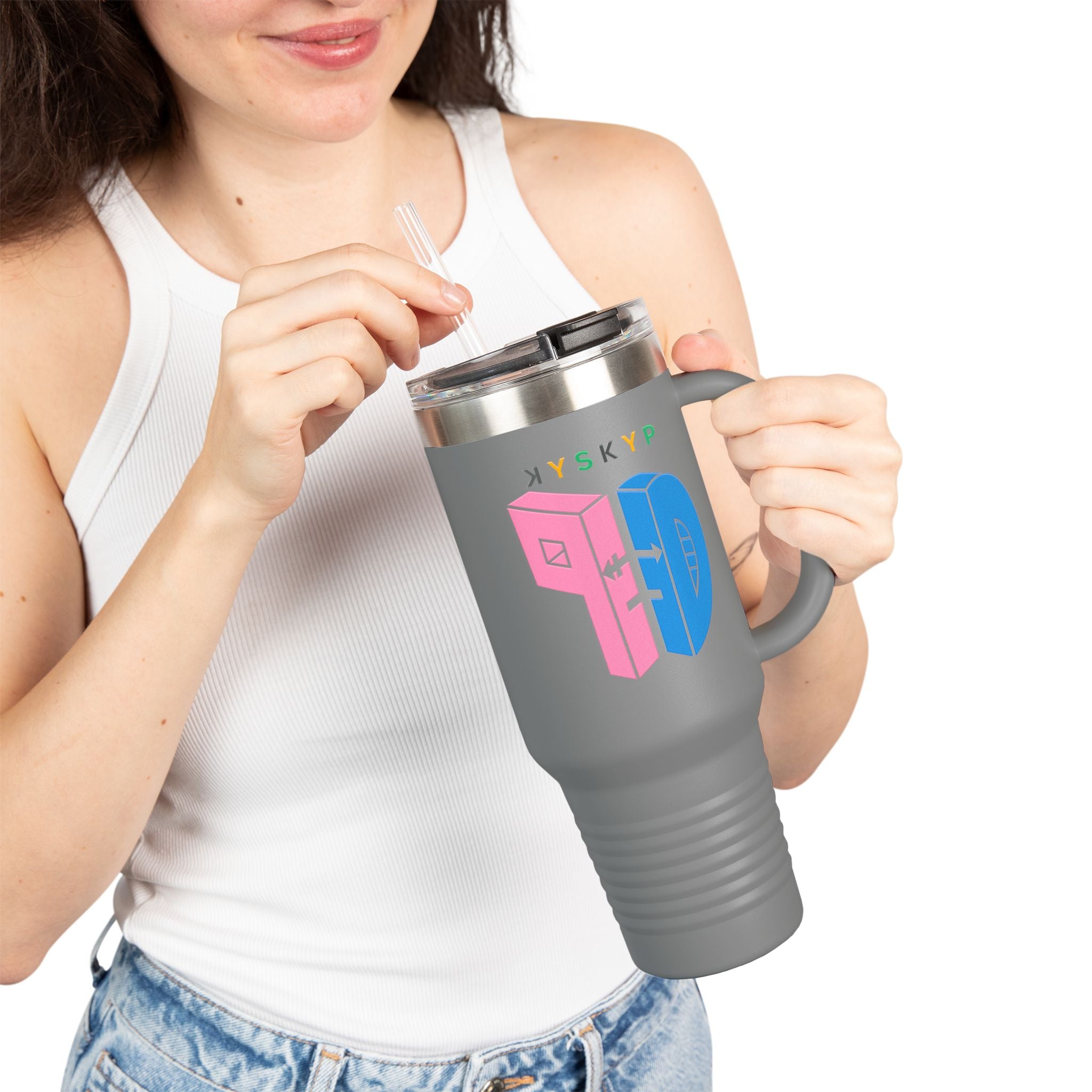 tPD Insulated Travel Mug, 40oz