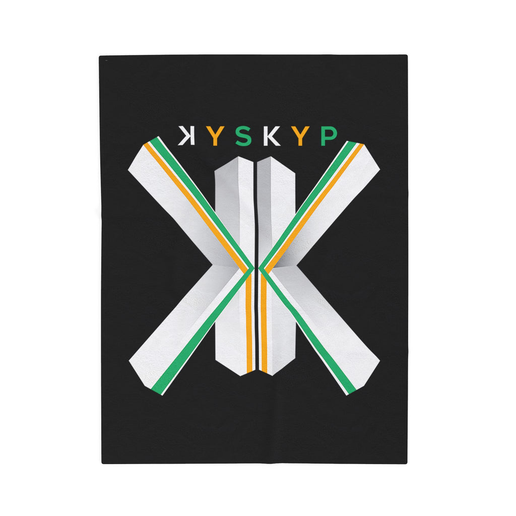 KISKIP Velveteen Plush Blanket