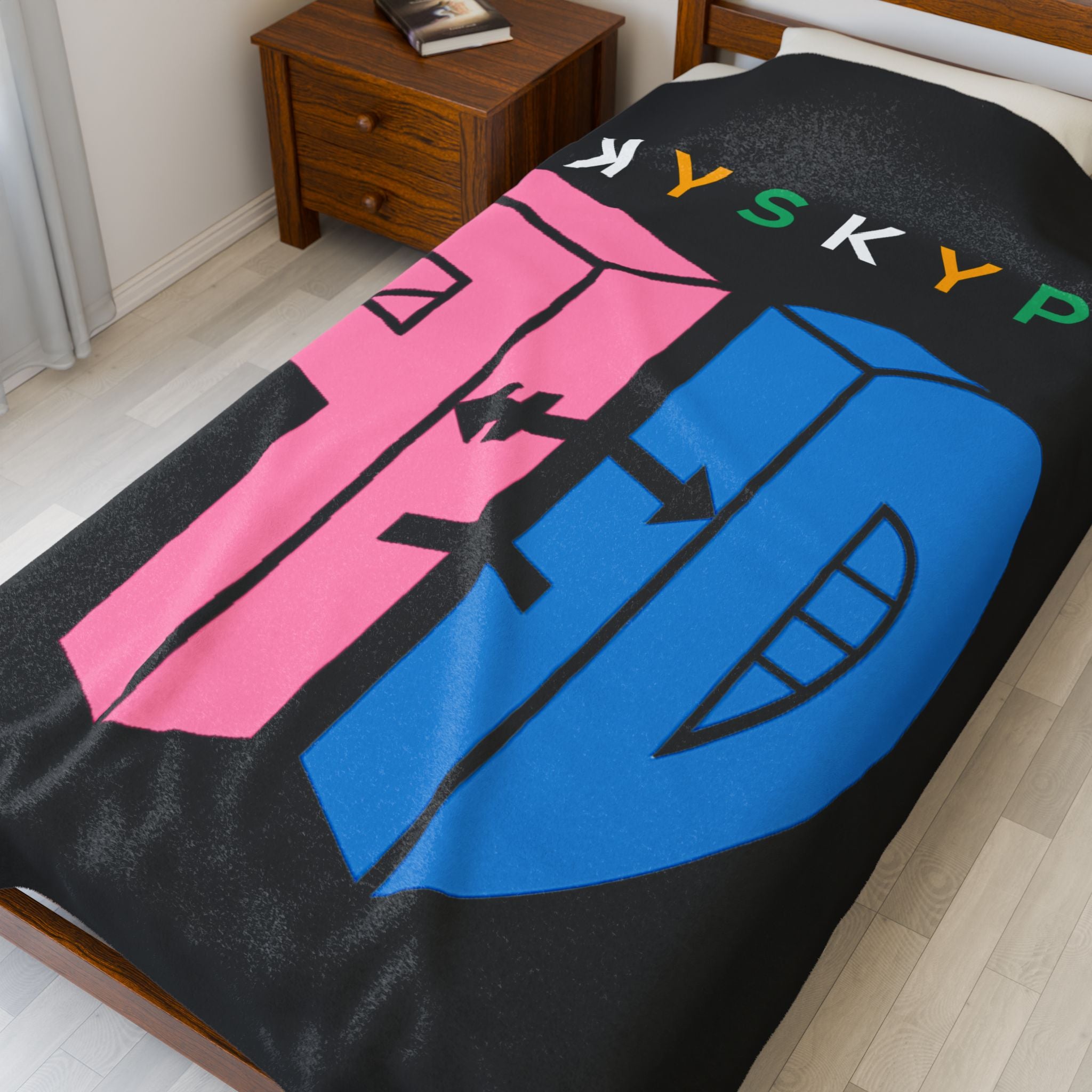 tPD Velveteen Plush Blanket