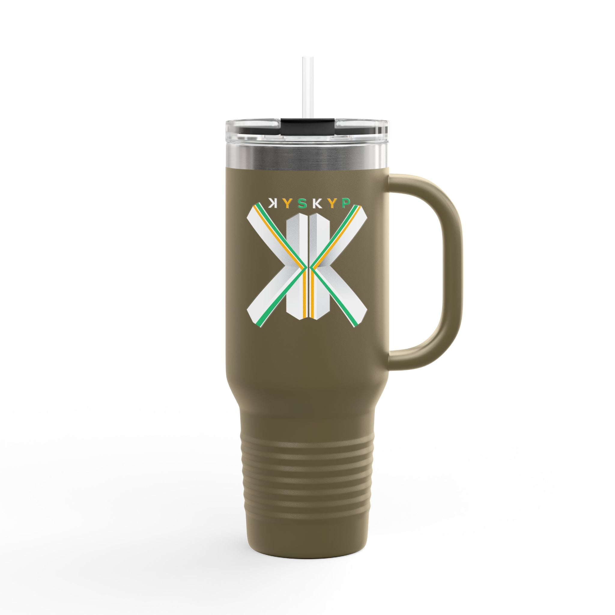 KISKIP Insulated Travel Mug, 40oz